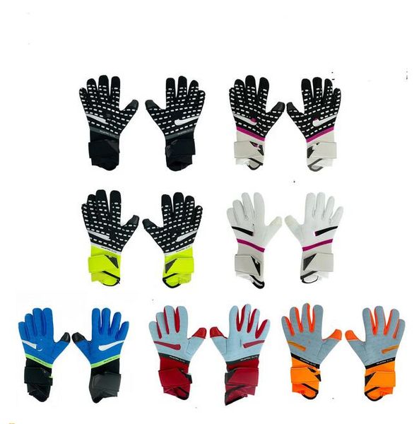 

assassin football goalkeeper gloves youth anti slip breathable latex inner seam dark evil goalkeeper gloves equipment qw, Black