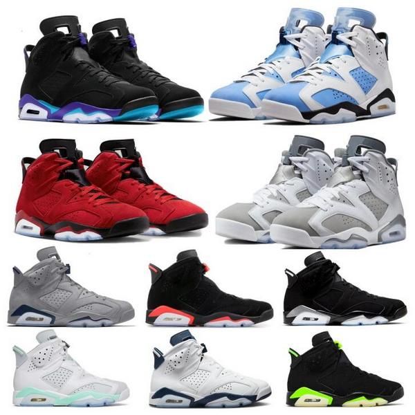 

2023 jumpman 6 cool grey men woman basketball shoes 6s aqua unc georgetown toro carmine hare red oreo metallic silver trainer sneakers