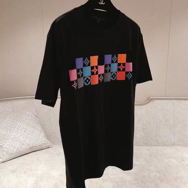 

men's t-shirts designer2023 men's t-shirts casual men's and women's short-sleeved t-shirts printed with letters sell lux, White;black