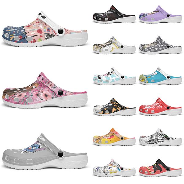 

Customized exquisiteand comfortable fashionable beautiful big Diy shoes for men and women's indoor slippers 82225