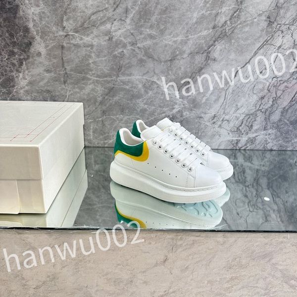 

casual shoes women travel leather lace-up sneaker cowhide fashion lady flat designer running trainers letters woman shoe men gym sneakers, Black