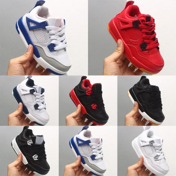 

athletic & baby kids shoes 4 4s black shoe boys cat sneaker designer military trainers kid youth toddler infants td childre