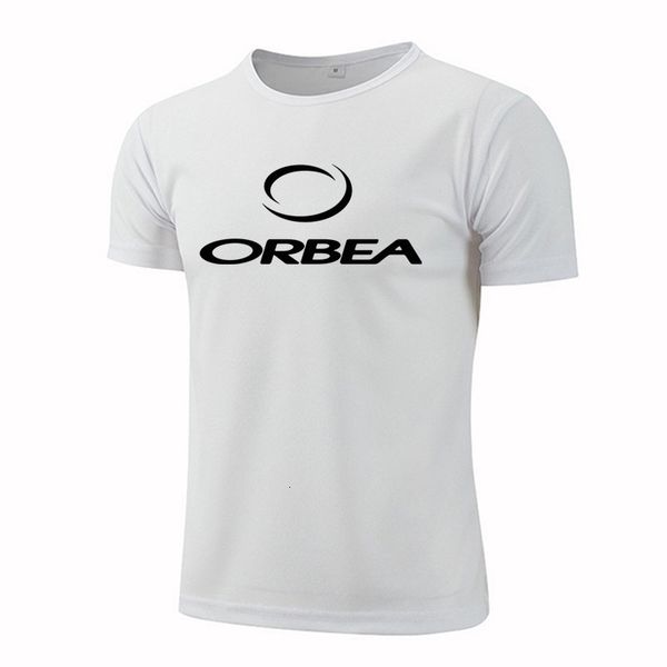 

mens tshirts orbea quick dry tshirt athletic wear gym male camisetas sportswear compression fitness shirt running jersey 230404, White;black
