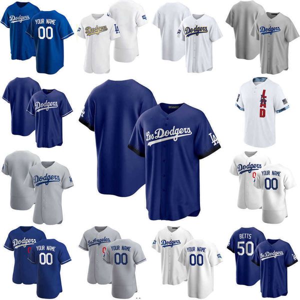

custom jersey men women youth 14 enrique hernandez 35 cody bellinger 85 dustin may 27 trevor bauer baseball jerseys, Blue;black