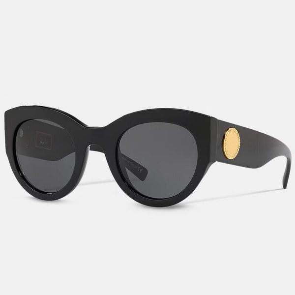 

5a sunglass vs ve4353 tribute vintage medussa eyewear discount designer sunglasses metal frame 100% uva/uvb with glasses bag box fendave, White;black
