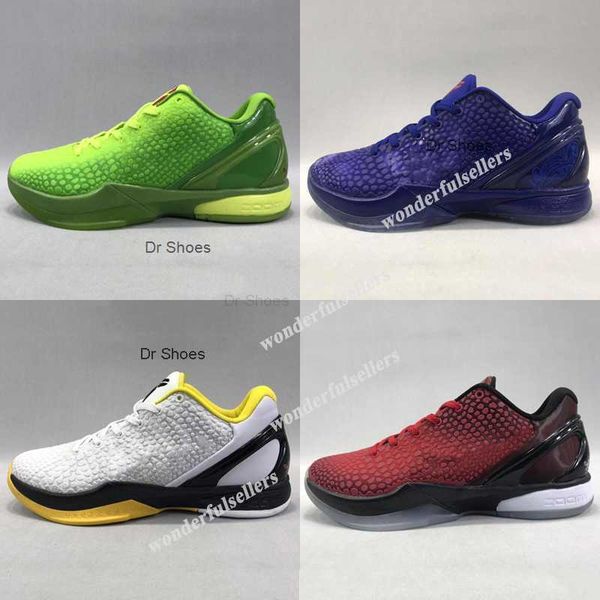 

kb6 black mamba 6 vi basketball shoes zk6 think pink aunt pearl grey blue grinch green bhm easter new zk 6s protro sneakers tennis