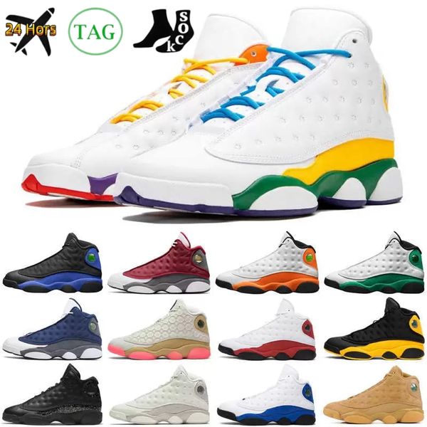 

jumpman 13 13s mens basketball shoes red flint hyper royal gold glitter chicago black cat playground court got bred starfish lucky green men