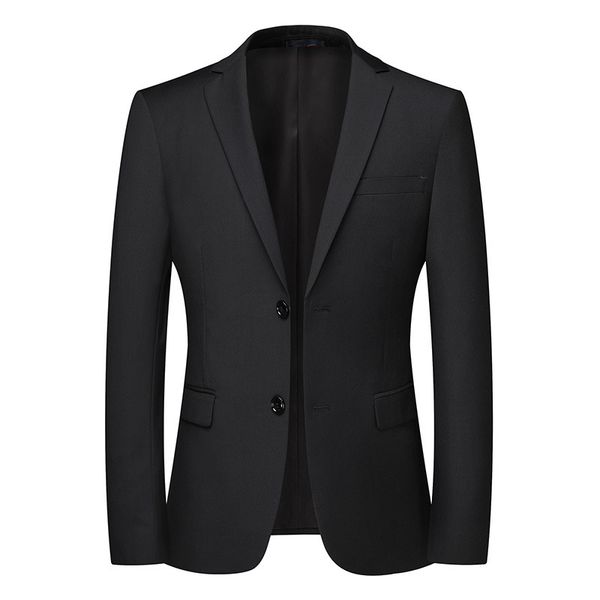 

men's suits blazers 2023 boutique fashion business cultivate one's morality leisure pure color gentleman's wedding presided o, White;black