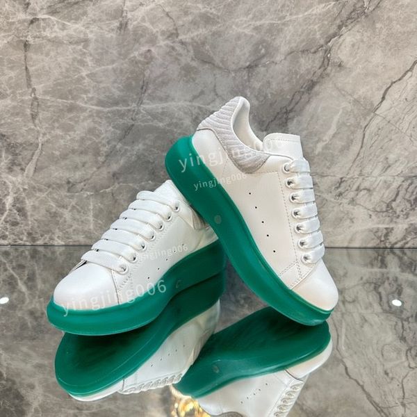 

2023designer mens casual shoes men's leather lace up fashion printing coach sports women's small white shoes, Black