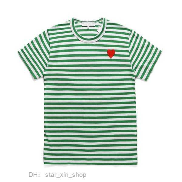 

t-shirts play fashion mens cdg t designer red heart casual women commes des shirts badge quanlity tshirts cotton embroidery short sleeve sum, White;black
