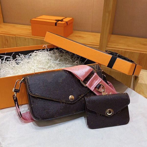 

day packs women's envelope bag with purse 2pcs fashion casual versatile crossbody woman cute grils shoulder