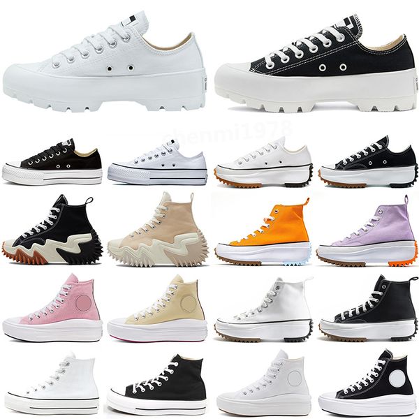 

taylor all star run star hike classic canvas men women casual shoes chuck big eyes sneaker platform shoe triple black white high low mens sp