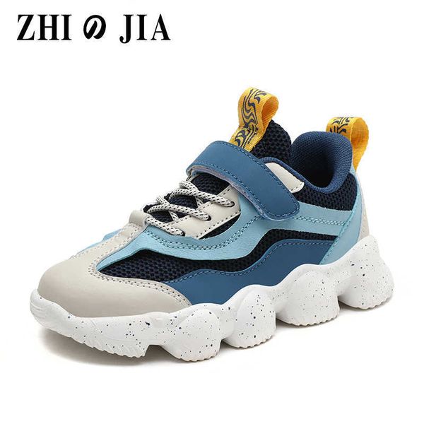 

athletic outdoor 7-12y children's casual shoes boys girls comfortable non-slip sneakers student autumn sports running shoes soft breath, Black
