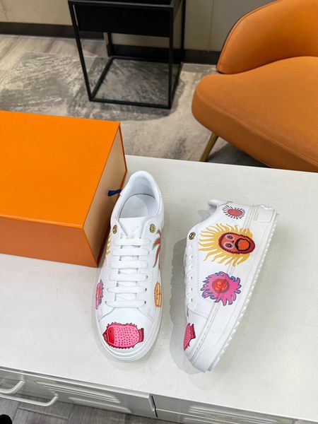

2023 designer virgil trainer casual shoe sneakers black white panda fashion low shoe platform leather sloe rubber 0725