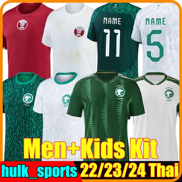 

23/24 australias soccer jerseys 2023 saudi arabia camisetas de futbol home away men kids kit football shirt uniform national team australie, Black;yellow