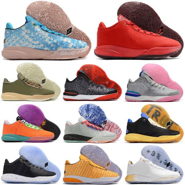 

lebrons 20 time machine men basketball shoe 20s bred black white barely green purple pulse the debut violet frost summit mens women sneakers