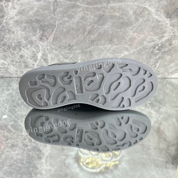 

new mens designer fashion brand casual shoes men's leather lace up fashion printing coach sports women's small white shoes, Black