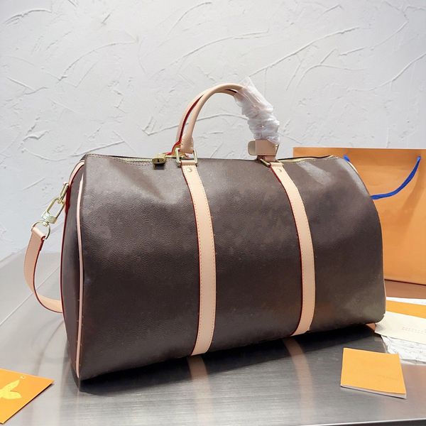

fashion designer duffel bags travel bag fashion men bag lager crossbody bags outdoor large capacity packs suitcase keppall 50cm