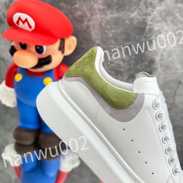 

new casual shoes women travel leather lace-up sneaker cowhide fashion lady flat designer running trainers letters woman shoe men gym sneaker, Black