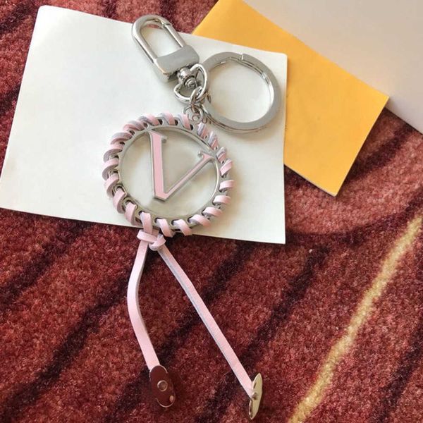 

keychains lanyards fashion brand letter designer metal womens bag charm pendant auto parts motion current 30ess, Silver