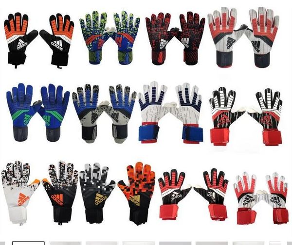 

goalkeeper gloves wrapped wrist straps vintage falcon thickened goalkeeper gloves breathable non slip silicone new qu, Black