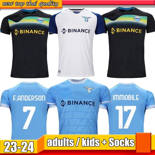 

alberto 22 23 ss lazio immobile soccer jerseys luis 2022 2023 jerseys de futbol full sets sergej j.correa acerbi badelj lucas marusic lazzar, Black;yellow