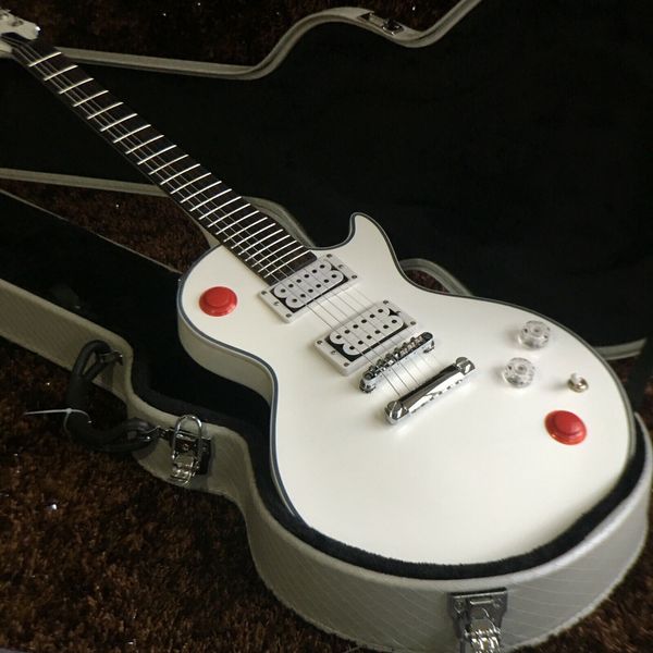 

guitar production plant custom made standard white card electric guitar