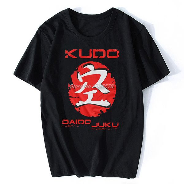 

mens tshirts kudo hieroglyph tshirt sport wrestlers fight casual cotton tees harajuku streetwear 230406, White;black