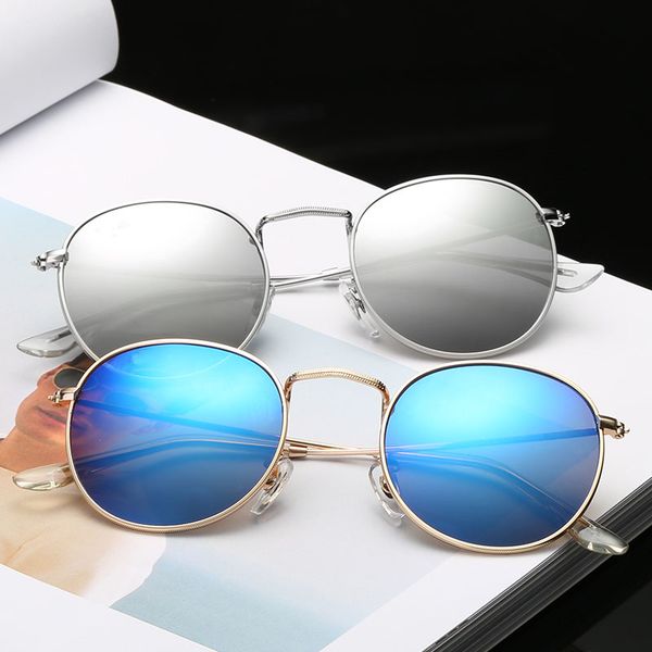 

men classic brand retro women sunglasses luxury designer eyewear band bans eyeglasses metal frame designers adumbral sun glasses woman with, White;black