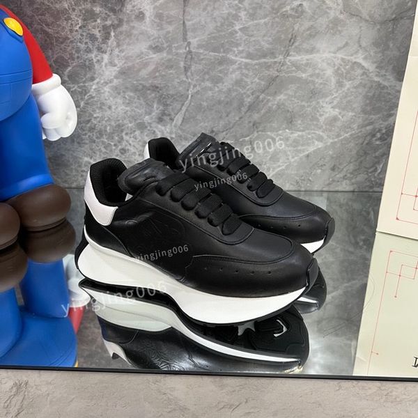 

2023brand womens low-shoes designer mens casual shoes men's multi-color lace-up sports shoes fashion running shoes soft and comfortable, Black