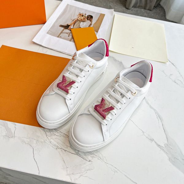 

crystals time out sneakers women men shoes genuine leather floral rubber sole woman casual shoe size 35-45 02, Black