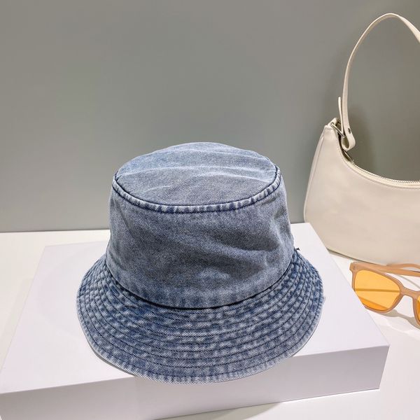 

mens fishermans hat designer hat luxury high-quality sunscreen hat womens sun hat uv protection trend, Blue;gray