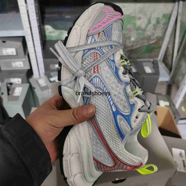 

23 new balencigas ninth generation 3xl dad shoes double laces casual thick sole old sports shoes couple, Black