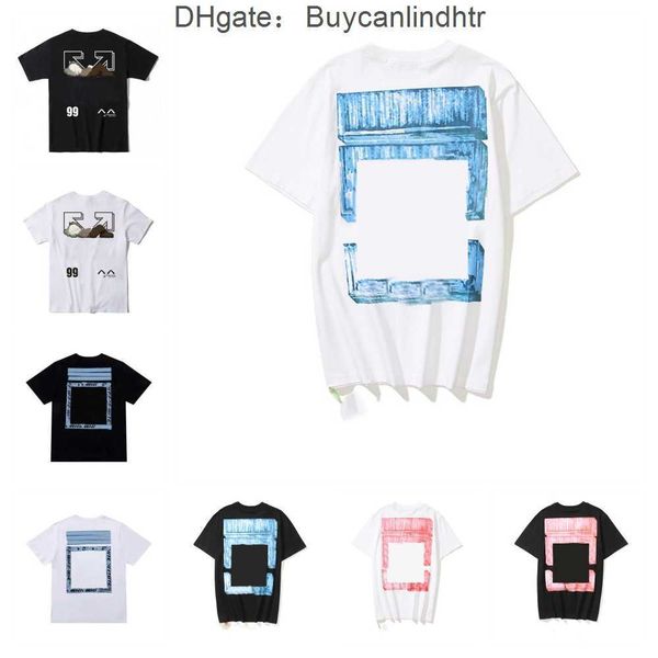 

designer mens graffiti t-shirts offs clothing and women loose tees man casual street shirt sweatshirtoff men's offes white%70 black, White;black