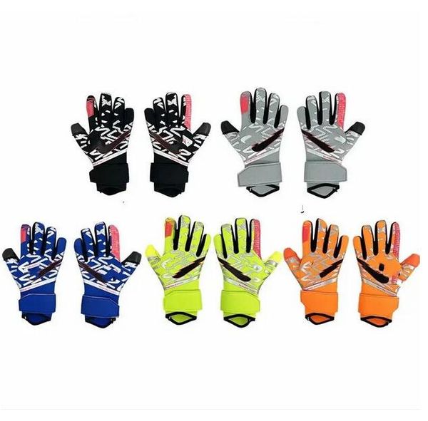 

assassin football goalkeeper gloves youth anti slip breathable latex inner seam dark evil goalkeeper gloves equipment qe, Black