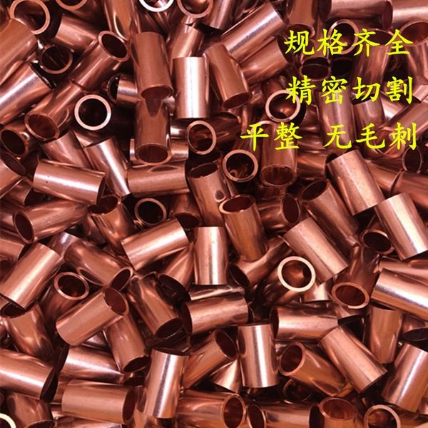 

pure copper round pipes 6mm thick 0.5mm 1 1.5 2mm electric conduct copper tube 50cm long round copper pipe