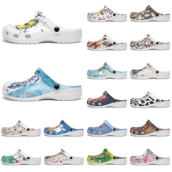 

Customized beautiful and comfortable fashionable lovely Diy shoes for men and women's indoor slippers 39-95751