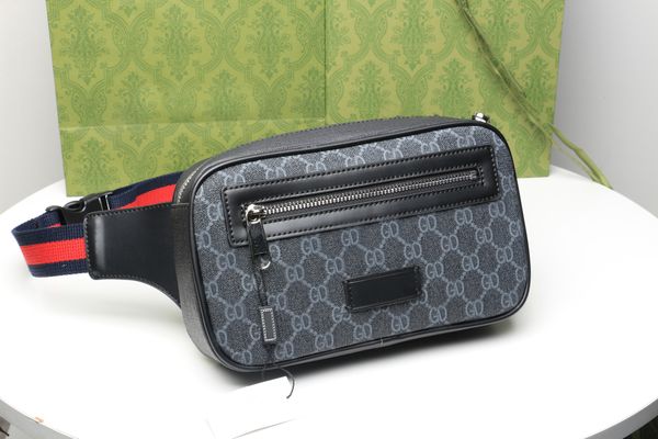 

Designer Women Men Bumbag Bags Unisex Womens Bag Leather Runner 45678218 Fanny Pack Belly Waist Bumbags Fiess Running Belt Jogging Pouch, Black