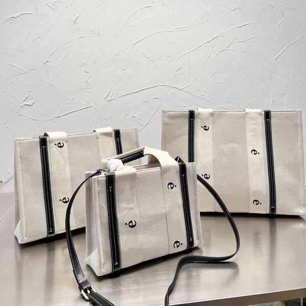 

designer totes luxury handbag fashion composite bag wallet canvas woven shopping bags women designers luxurys large capacity fen s313 001