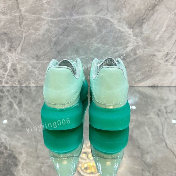 

2023r mens casual shoes men's leather lace up fashion printing coach sports women's small white shoes, Black