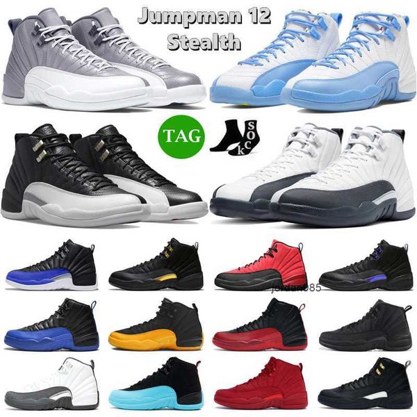 

2023 jumpman 12 men basketball shoes 12s stealth black taxi hyper royal playoffs flu game university gold winterized mens traine og designer