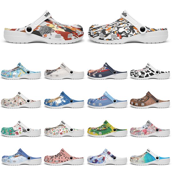 

Customized beautiful and comfortable fashionable lovely Diy shoes for men and women's indoor slippers 38-97646