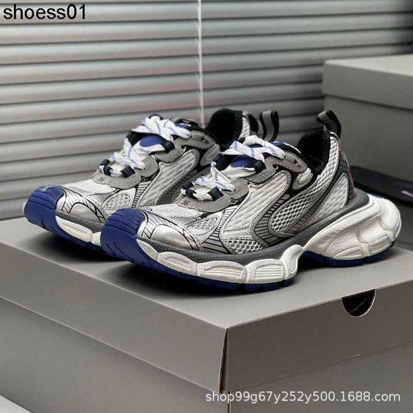 

balencigas ninth generation new 2023 new strap couple style dad shoes elevated thick sole sport, Black