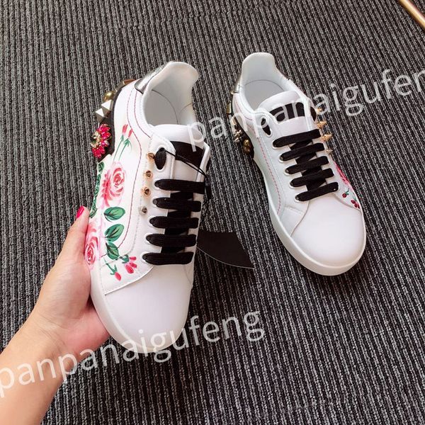 

new luxury women sneakers shoes white black leather trainers famous comfort outdoor trainers men's casual walking