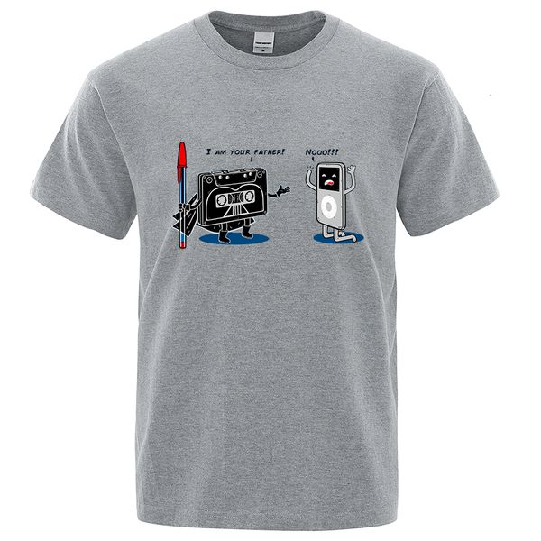 

mens tshirts funny music player male summer loose tshirt cotton crewneck tshirt hip hop tee clothes tshirts man 230406, White;black