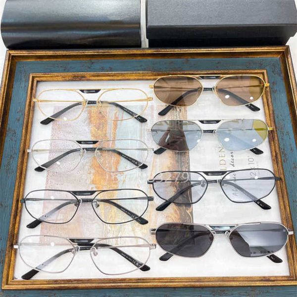 

2023 fashion designer new sunglasses hailey same personalized narrow frame ins fashion, White;black