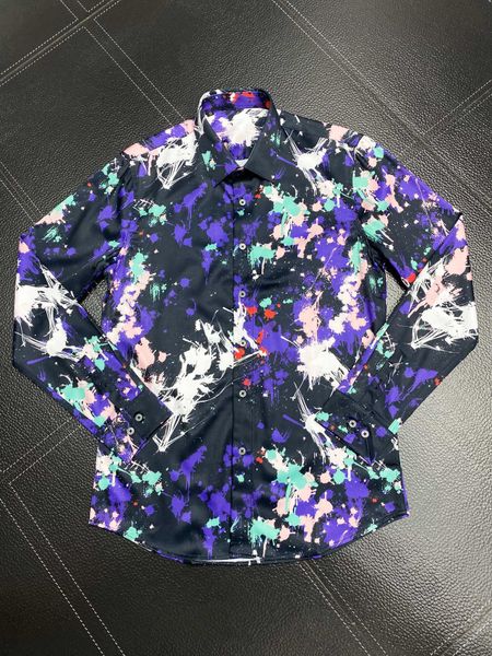 

men's dress shirt slim fit flex collar stretch pint brand clothing men long sleeve dress shirts hip hop style quality cotton 12703, White;black