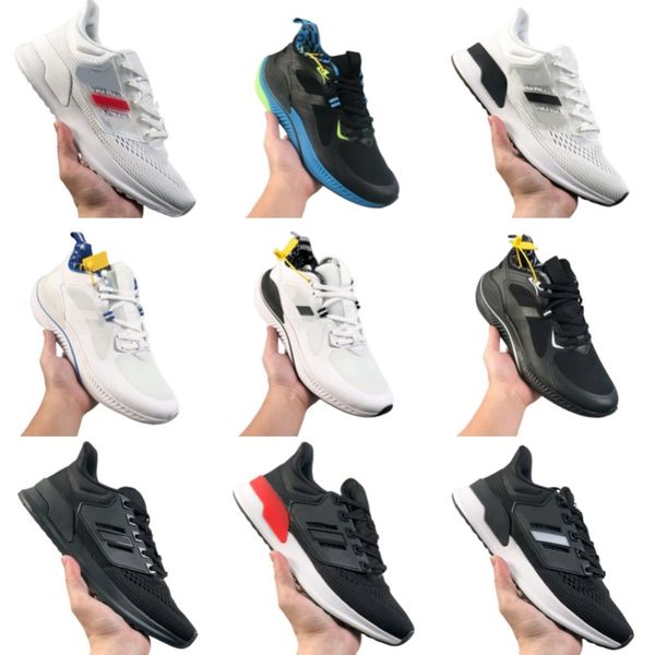 

summer mesh woven running shoes classic men's designer shoes women's breathable sneakers cushioned shock jogging shoes fashion cou