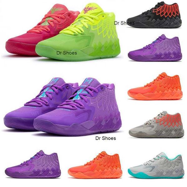 

lamelo ball 1 mb.01 men basketball shoes sneaker black blast buzz city lo ufo not from here queen city rick and morty rock ridge red mens tr