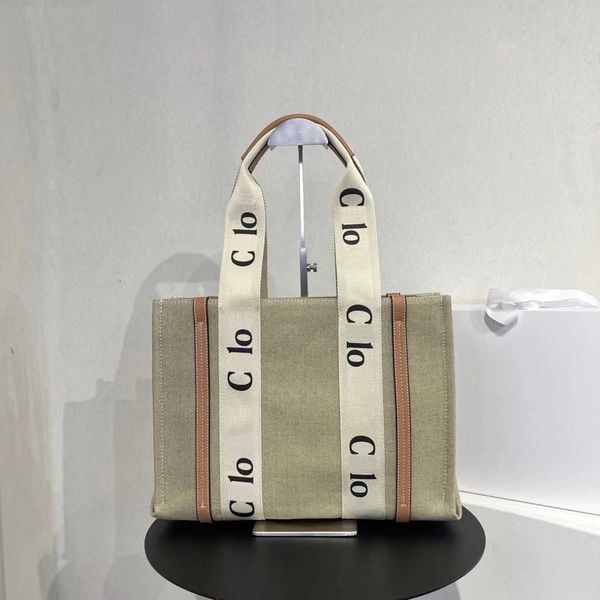 

5a women handbags woody tote shopping bag luxury designer handbag classic canvas fashion raffia large beach bags travel crossbody summer sho